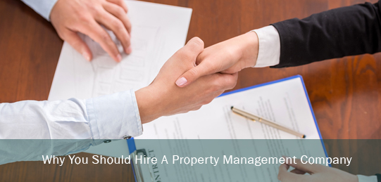 Why You Should Hire A Property Management Company