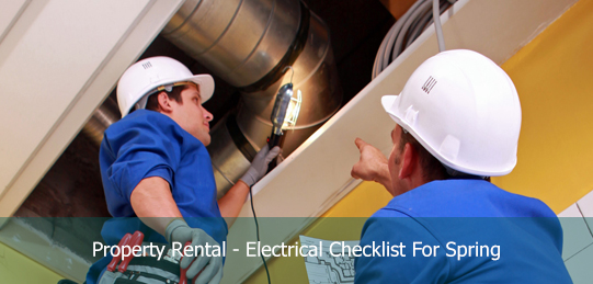 Property Rental: Electrical Checklist For Spring